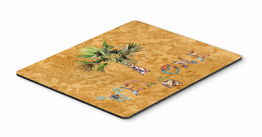 Welcome Themed Mouse Pad, Hot Pad or Trivet