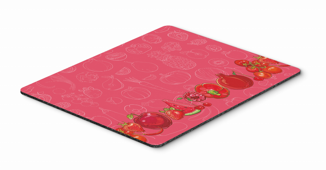 Fruits and Vegetables Mouse Pad, Hot Pad or Trivet