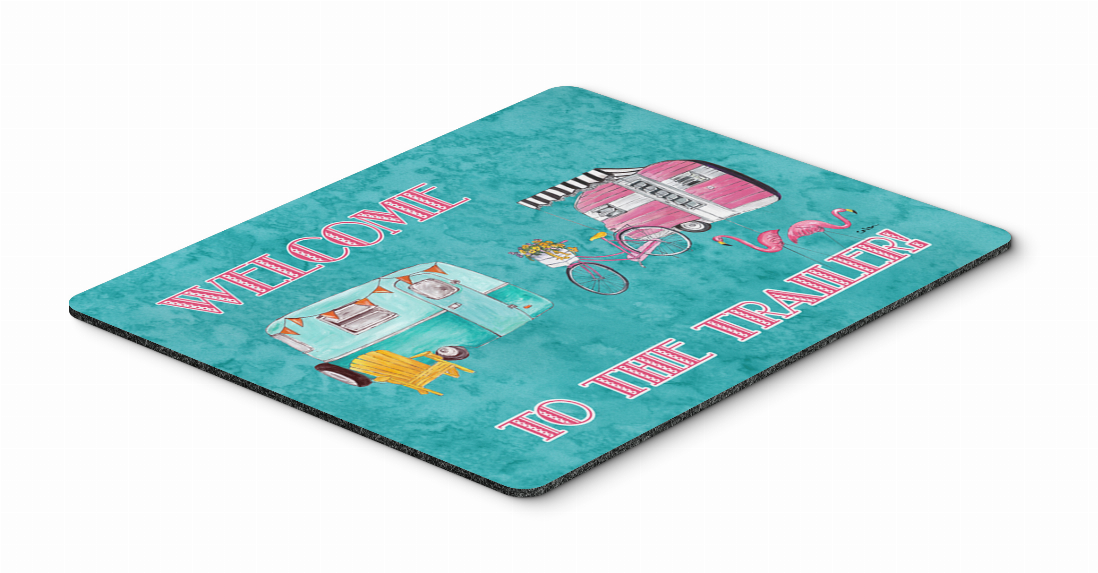 Welcome Themed Mouse Pad, Hot Pad or Trivet