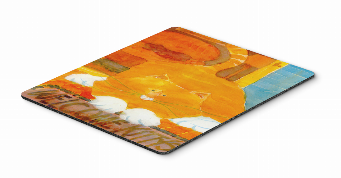 Welcome Themed Mouse Pad, Hot Pad or Trivet