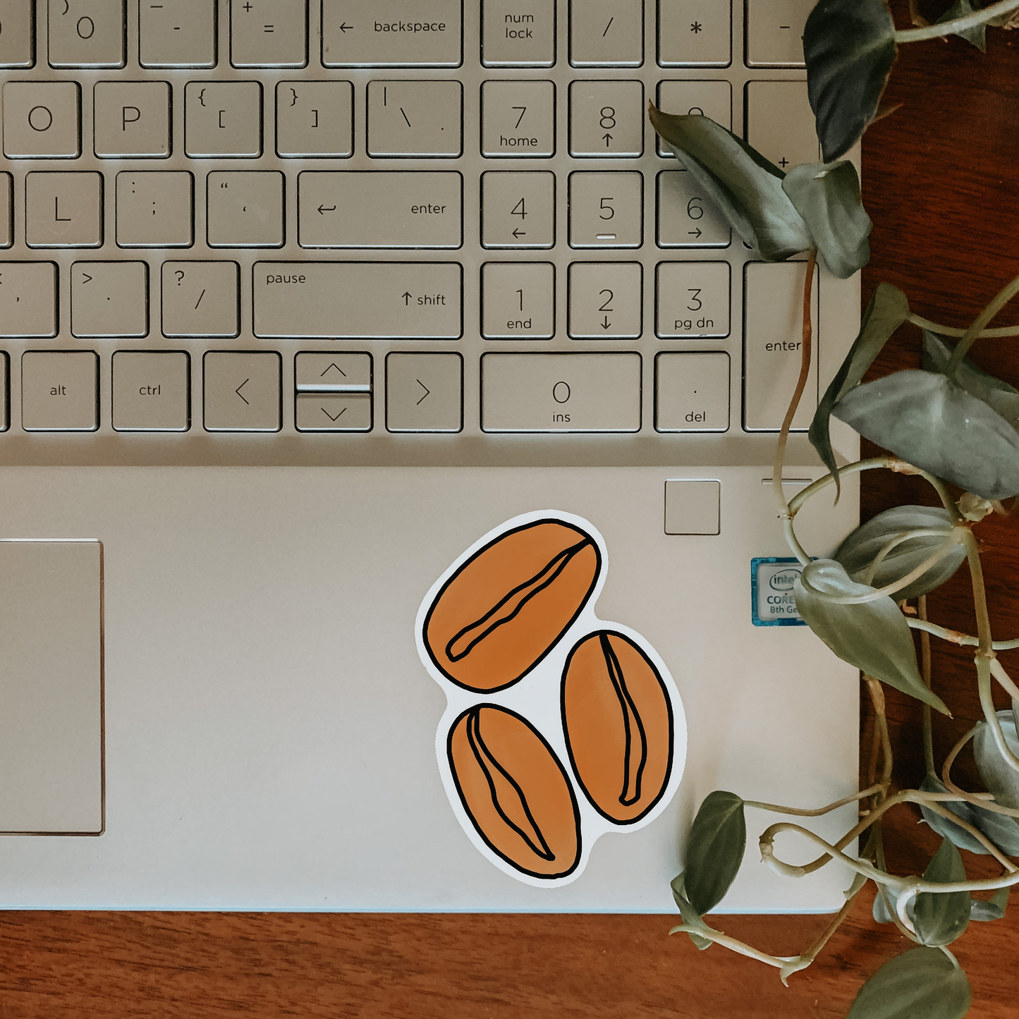 Brown Coffee Sticker