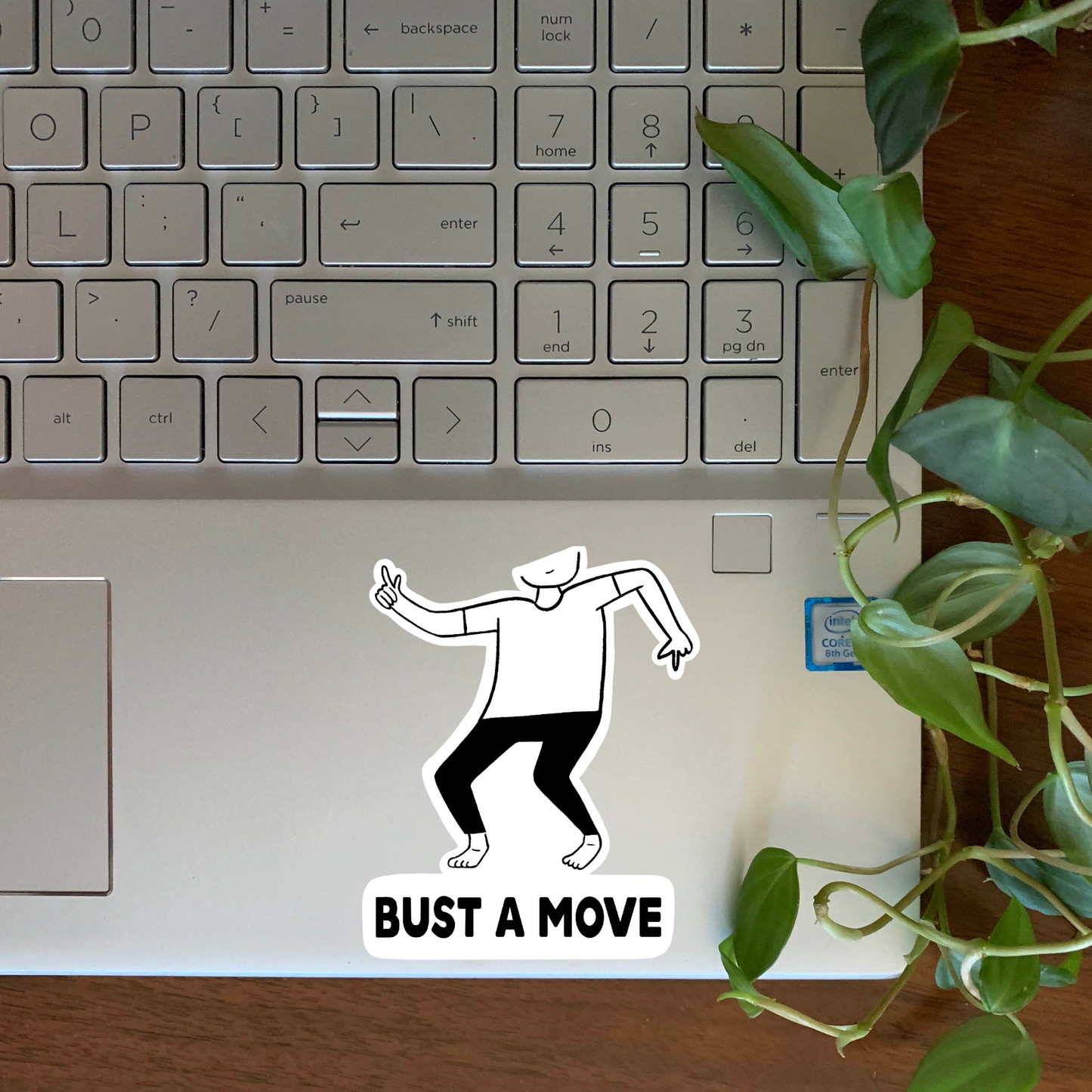 Bust a Move Sticker