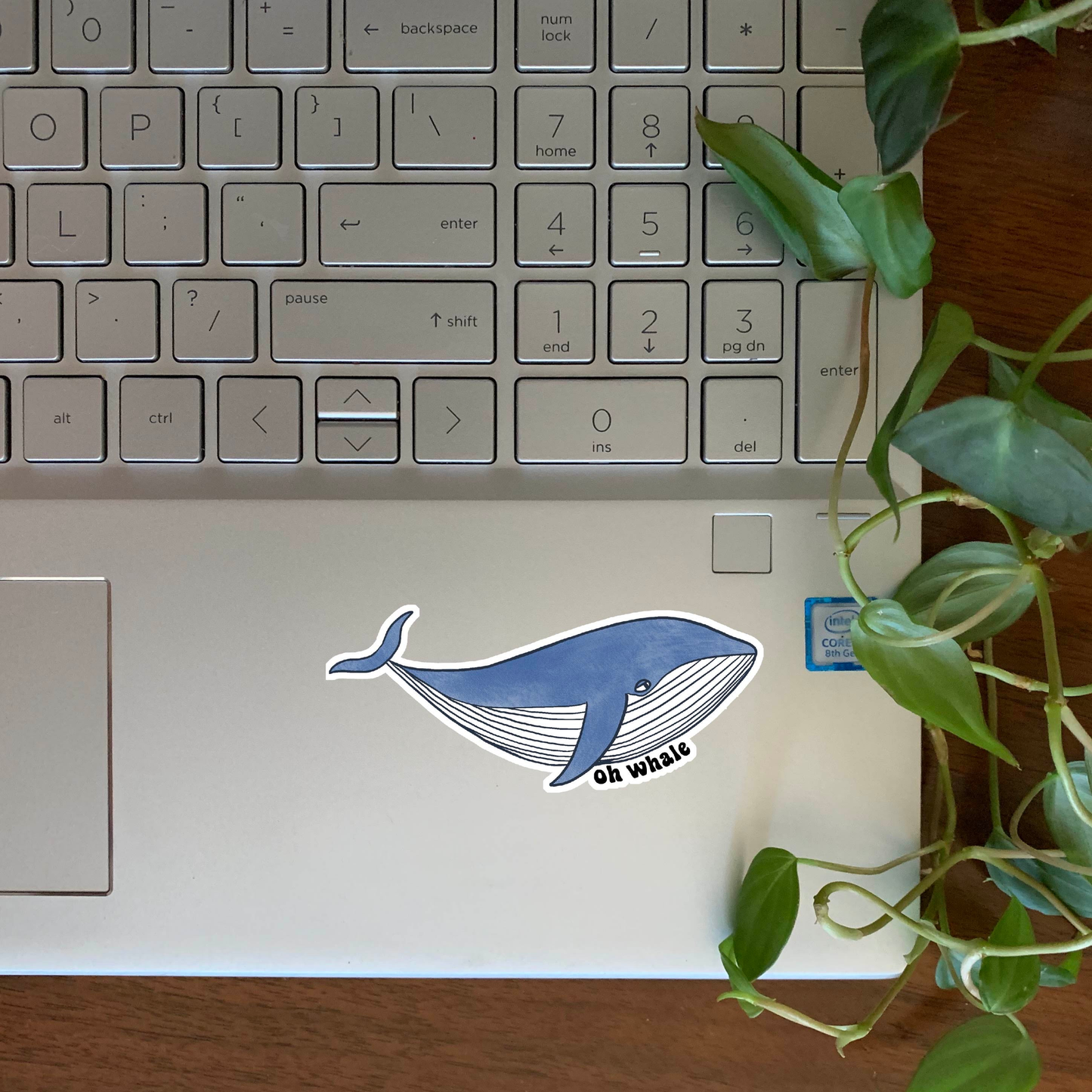 Oh Whale Sticker