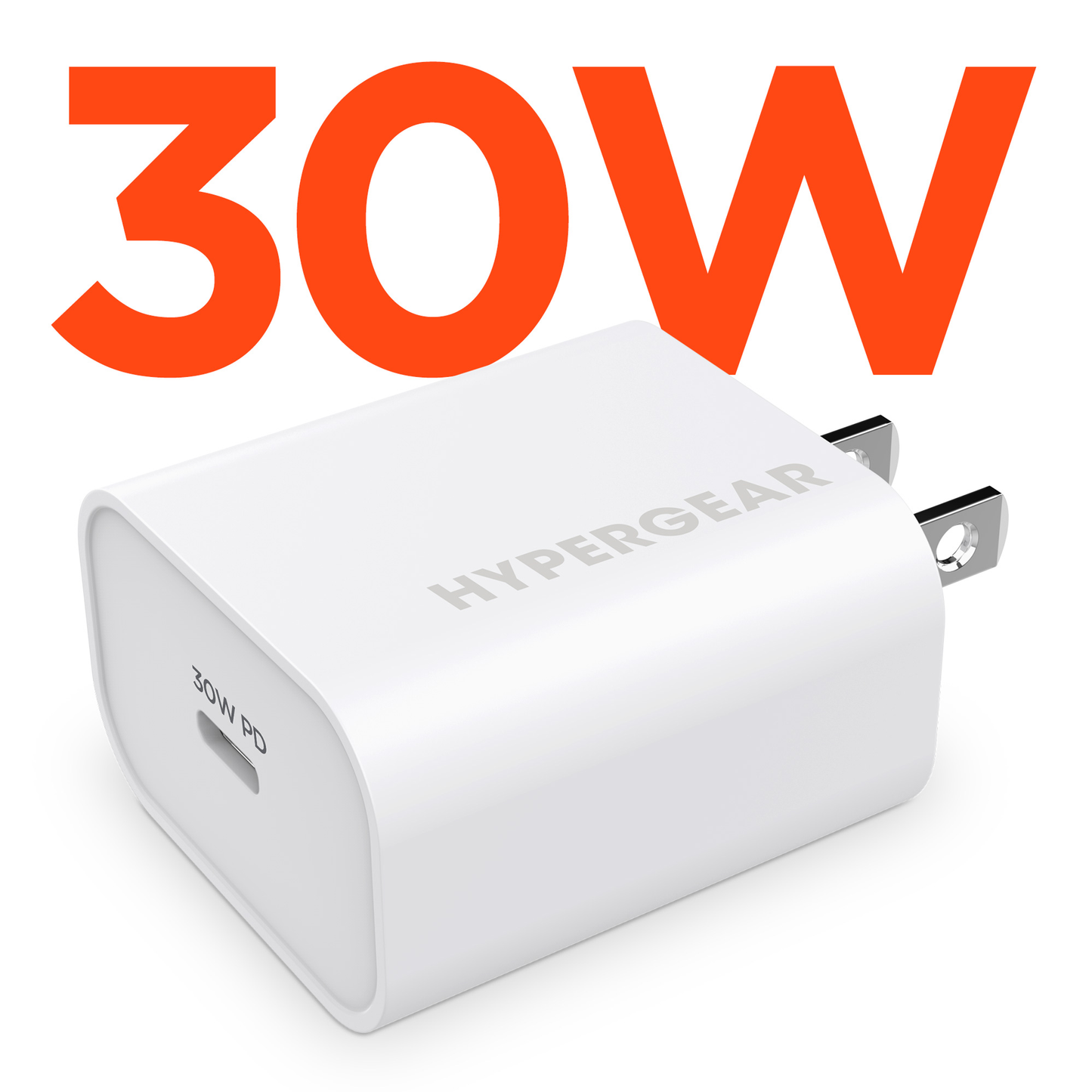 HyperGear 30W USB-C PD Fast Wall Charger with PPS