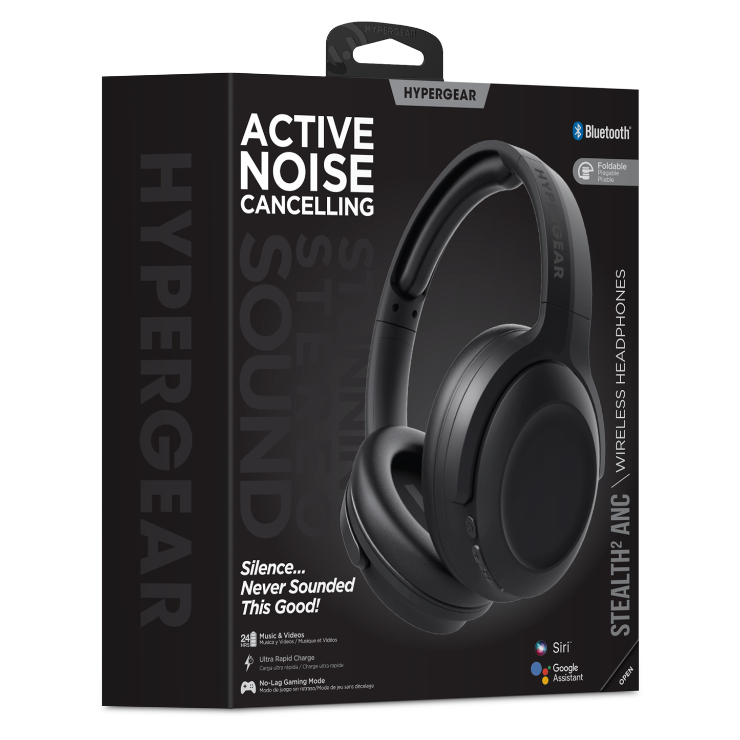 HyperGear Stealth2 ANC Wireless Headphones