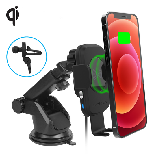 Smart Grip Wireless Charging Car Mount